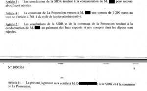 Opposé à des logements sociaux, un Possessionnais gagne contre la mairie