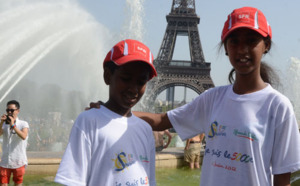 Paris est magique pour deux marmailles de Saint-Paul