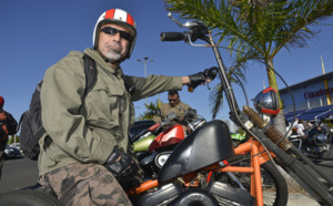 Les bikers péi sortent les vieux bolides