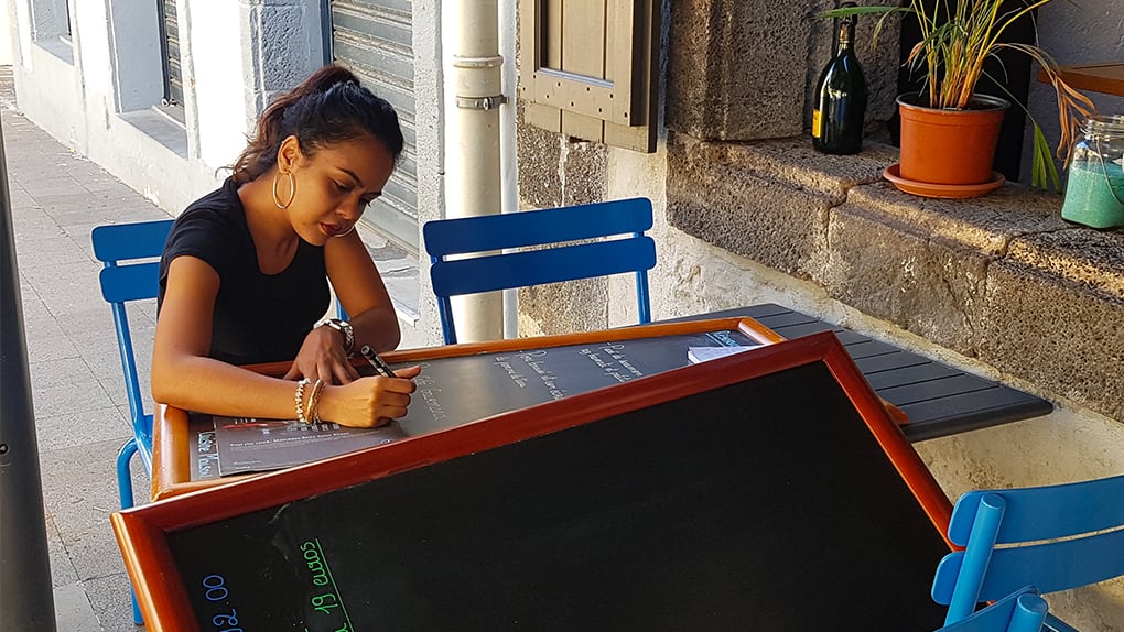 Phase d'observation dans les restaurants de La Réunion 