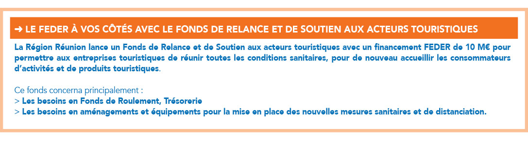 Plan Régional de Soutien exceptionnel : relancer l’activité économique et le tourisme