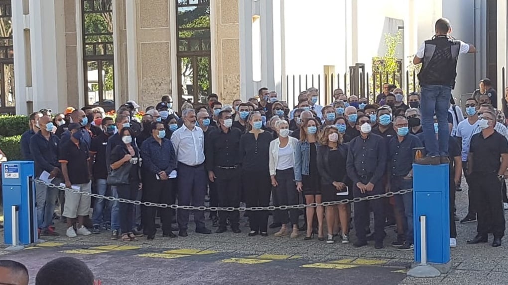 Les professionnels du tourisme manifestent pour une levée immédiate de la quarantaine