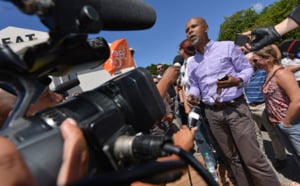 Manifestation de soutien aux journalistes agressés: Retour en images