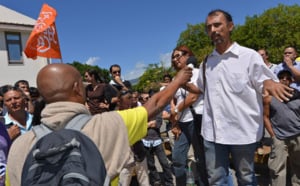 Manifestation de soutien aux journalistes agressés: Retour en images