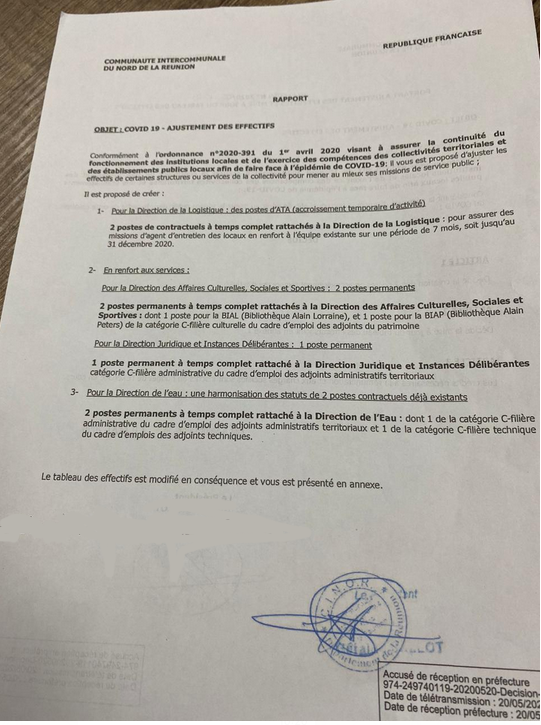 Ste-Marie : Richard Nirlo accuse Gérald Maillot d'achat de voix au travers d'embauches à la CINOR