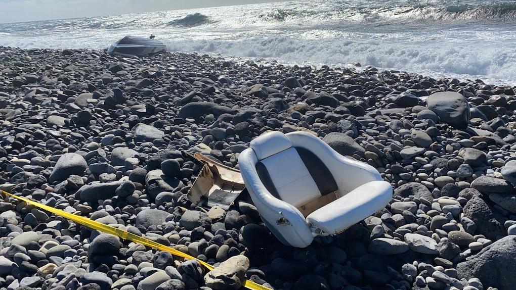 Un hors-bord échoué à la rivière du Mât, un trafic de cigarettes supposé