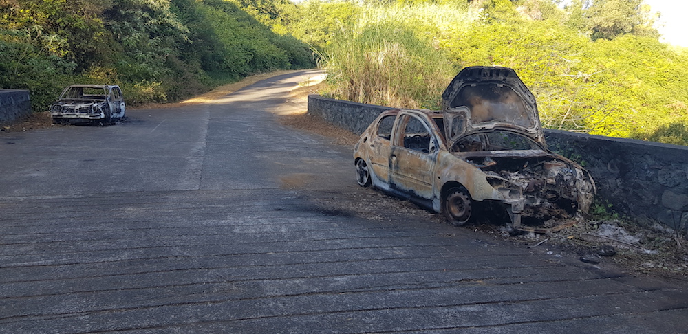 Un exemple d’incivilité à Petite France au chemin Féoga N°1