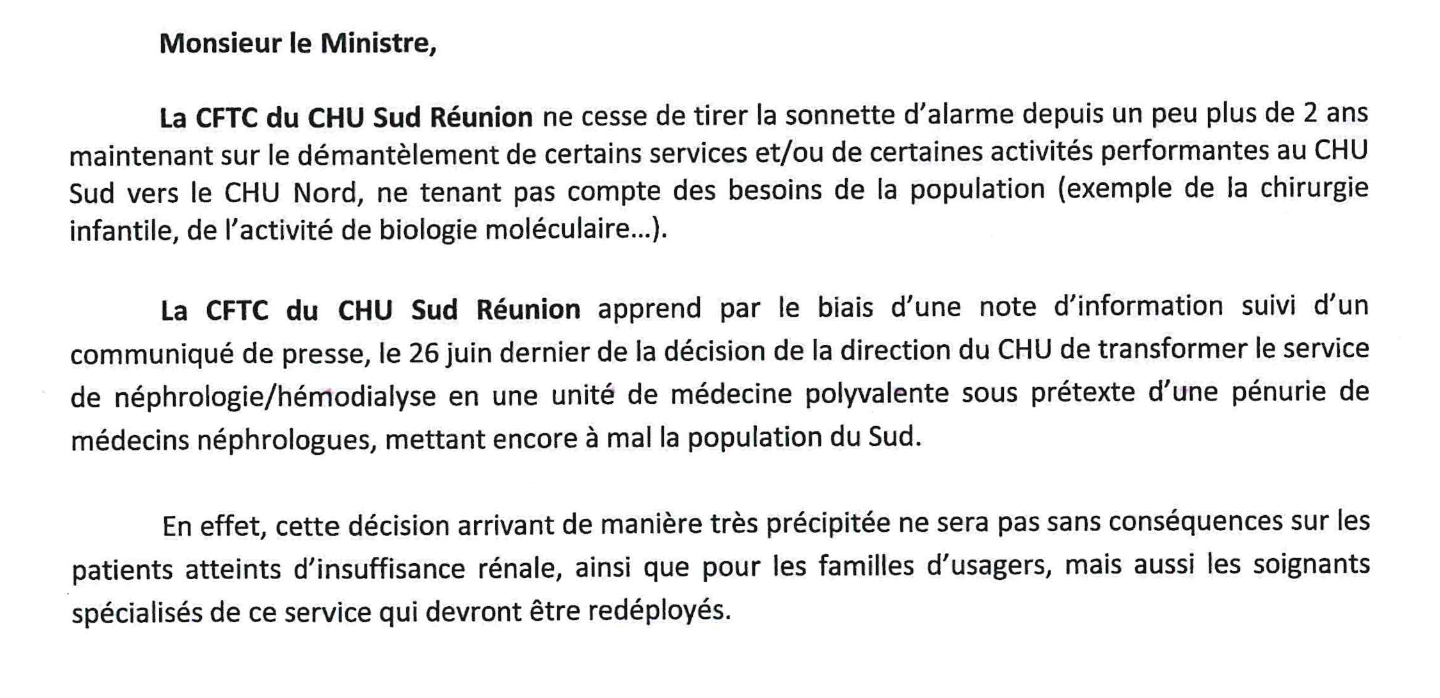 CHU Sud: