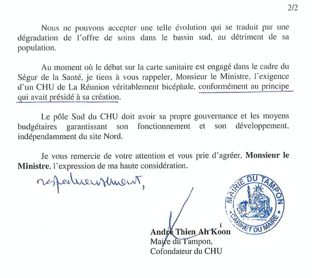 CHU Sud: