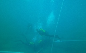 Retour en images sur les fouilles archéologiques au large de la route du Littoral