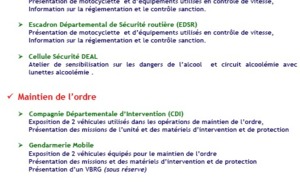 Les acteurs de la sécurité intérieure feront le show ce samedi à St-Pierre