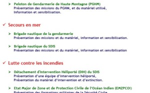 Les acteurs de la sécurité intérieure feront le show ce samedi à St-Pierre