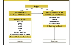 Dettes fiscales et sociales des entreprises: Le Préfet annonce des mesures