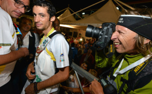 Retour en images sur l'arrivée triomphale de Kilian Jornet