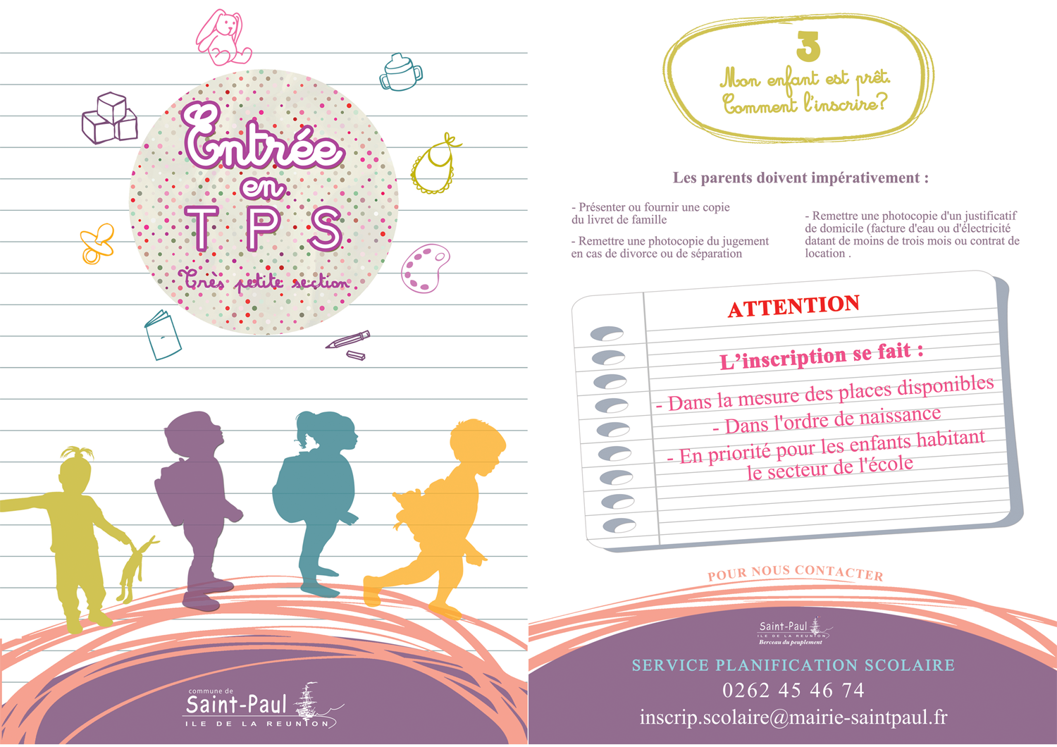 Comment scolariser votre enfant en très petite section
