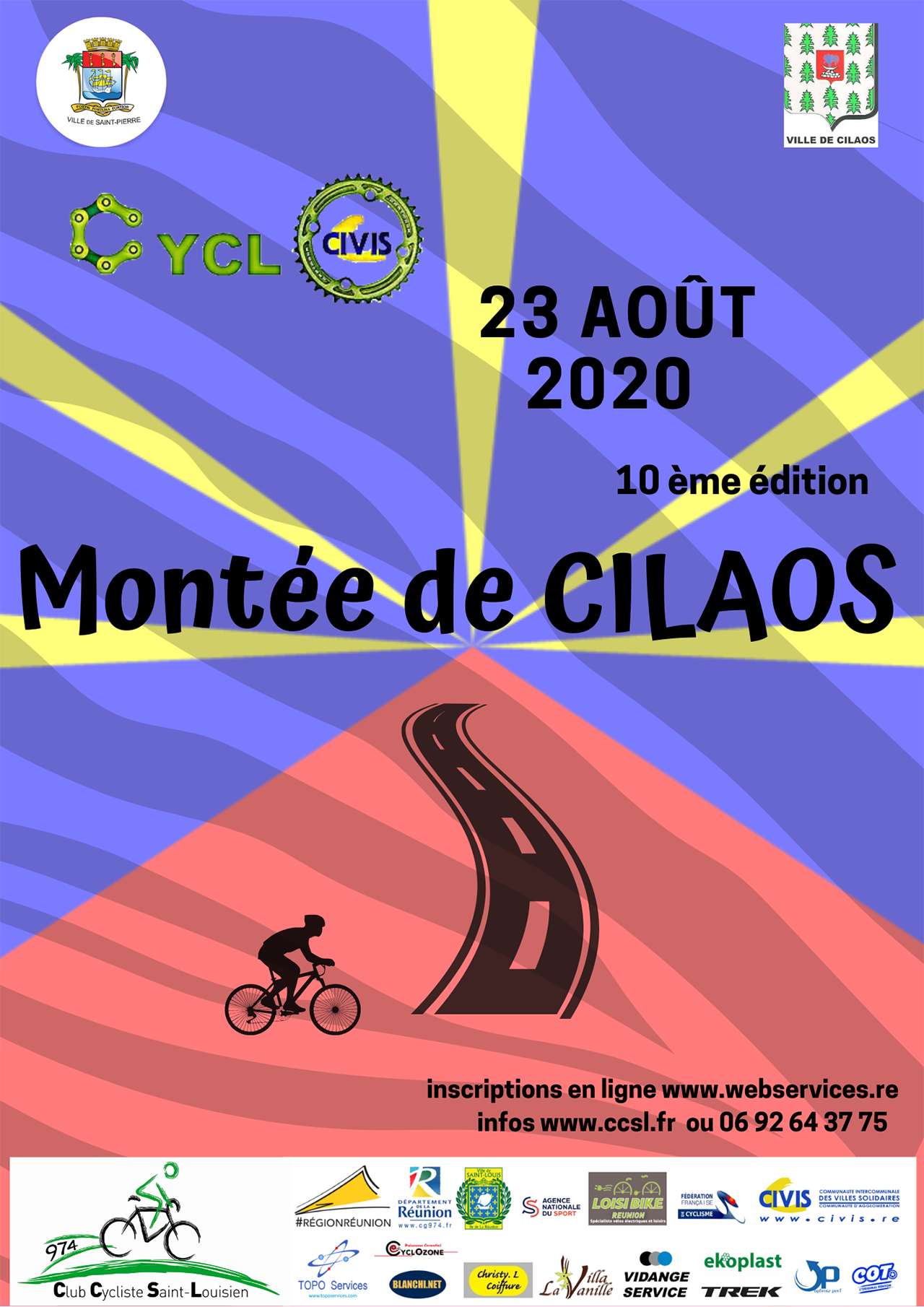 CycloCIVIS 2020 : 10ème édition de la montée de Cilaos