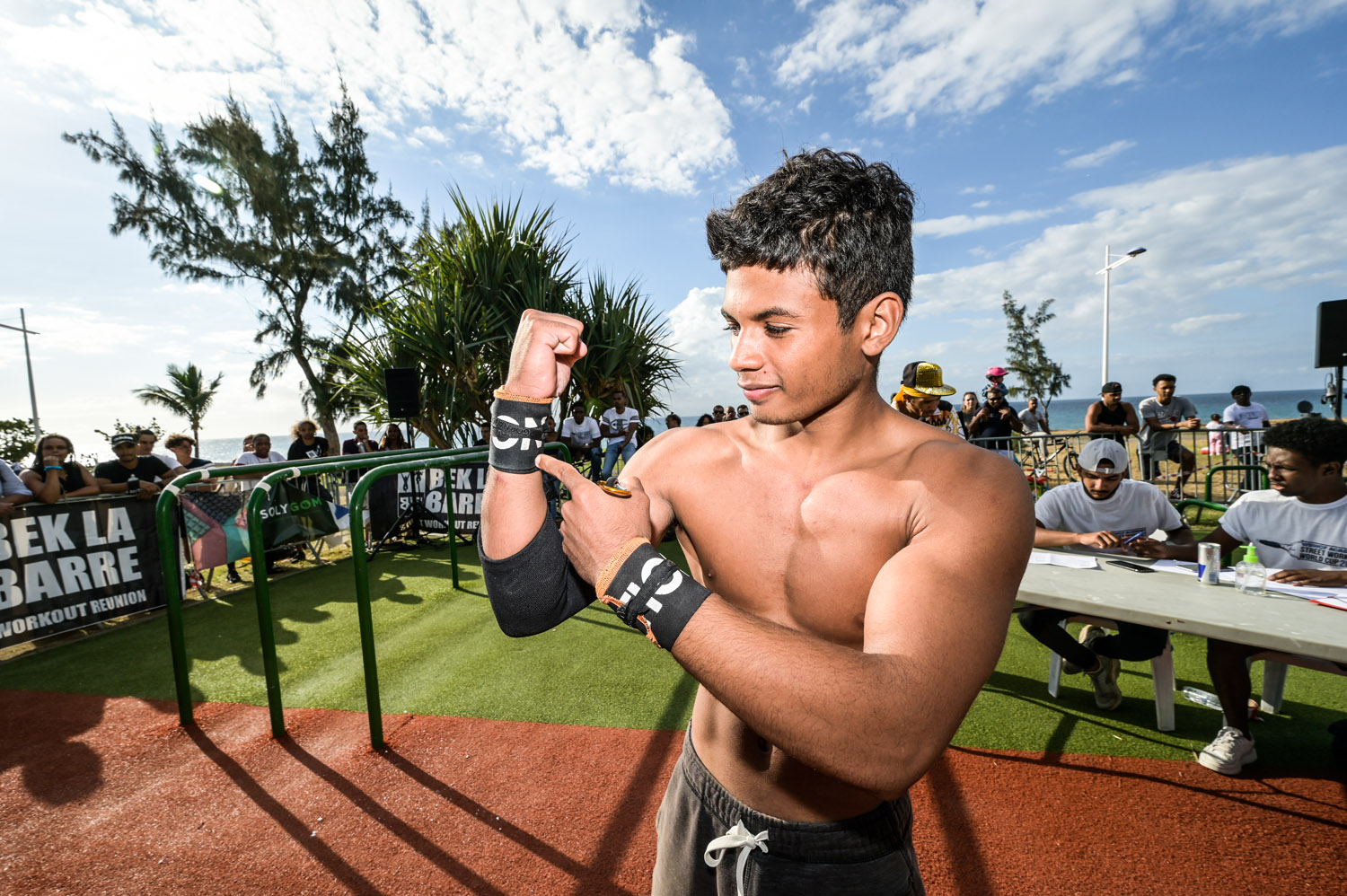 Street workout : Mérion le plus fort