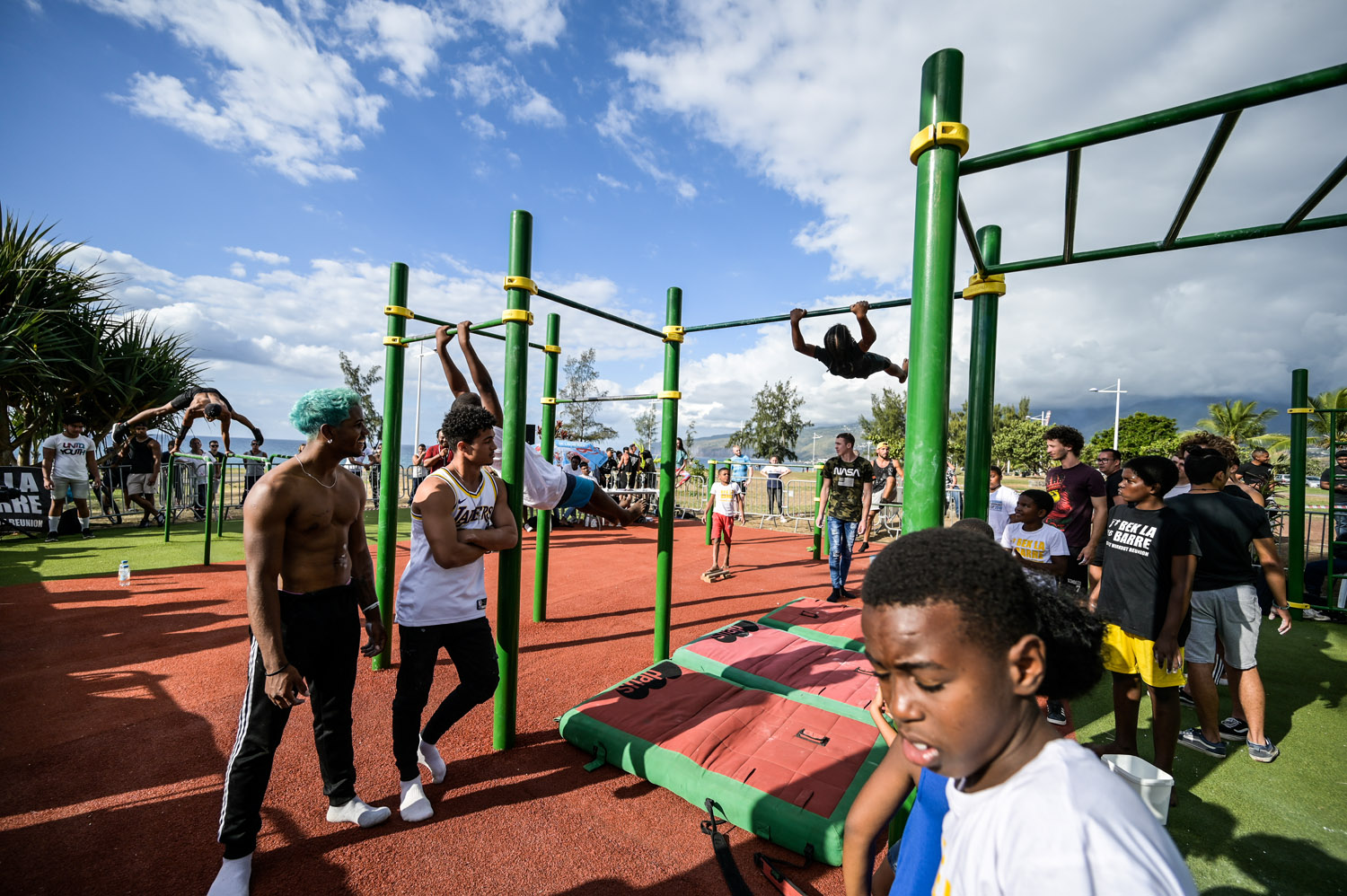 Street workout : Mérion le plus fort
