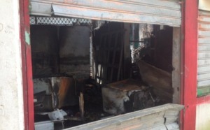 Ste-Marie: Le local d'un militant socialiste détruit par un incendie 