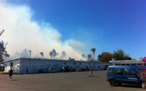Incendie à Cambaie: Le collège de l'Etang et la caserne de gendarmerie évacués