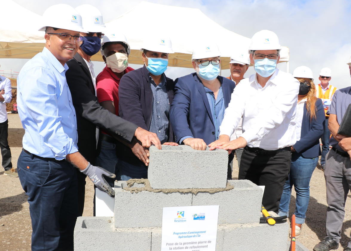 Aménagement hydraulique : lancement des travaux de refoulement d’eau dans les Hauts de l’Ouest