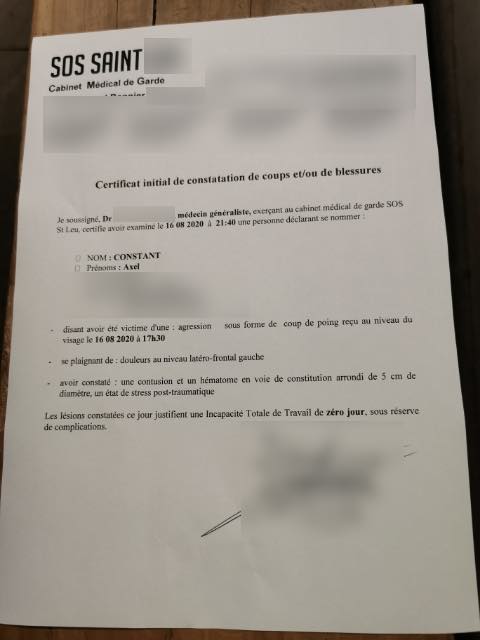 Explication de texte musclée entre le coach de la St-Pierroise et un supporter bavard