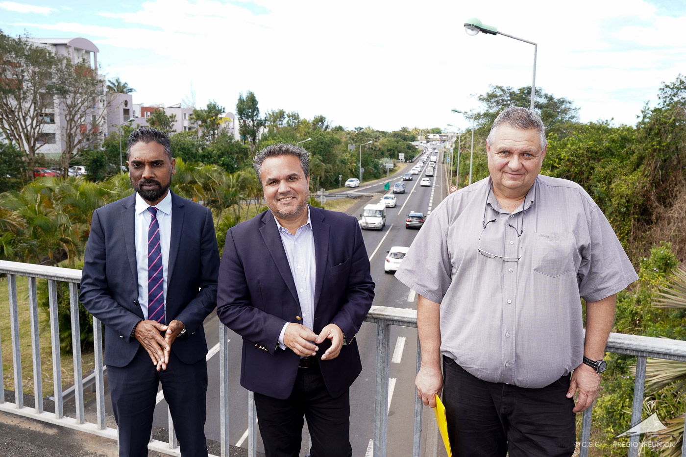 Didier Robert salue le dynamisme et la volonté du nouveau maire Patrice Selly d’un changement rapide pour la ville