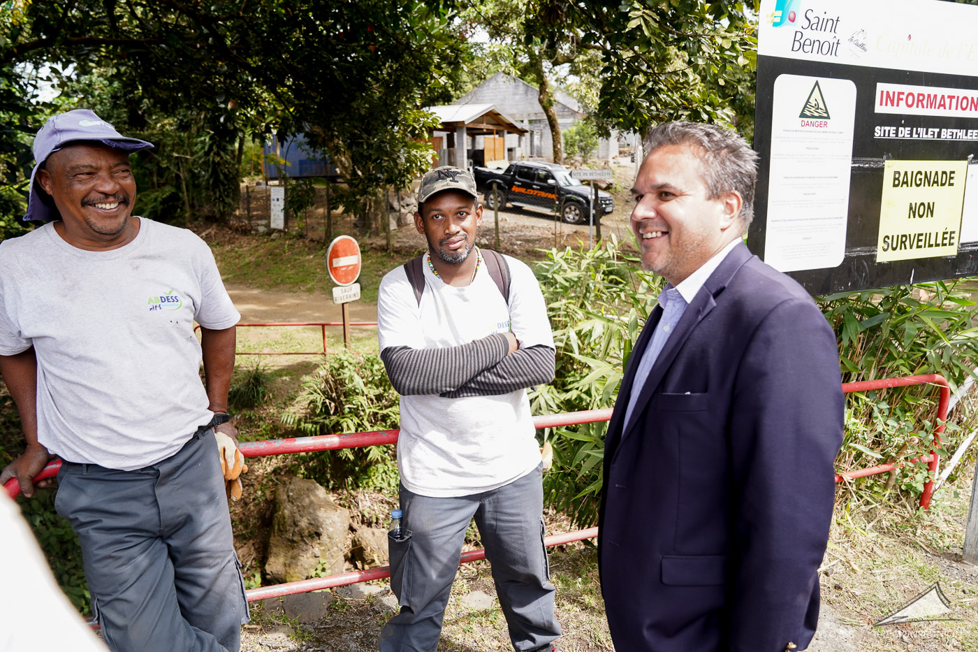 Didier Robert salue le dynamisme et la volonté du nouveau maire Patrice Selly d’un changement rapide pour la ville