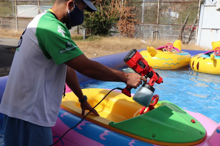 Un protocole sanitaire sur mesure au parc Expobat