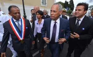 St-Denis : Commémoration du 11 novembre avec Victorin Lurel