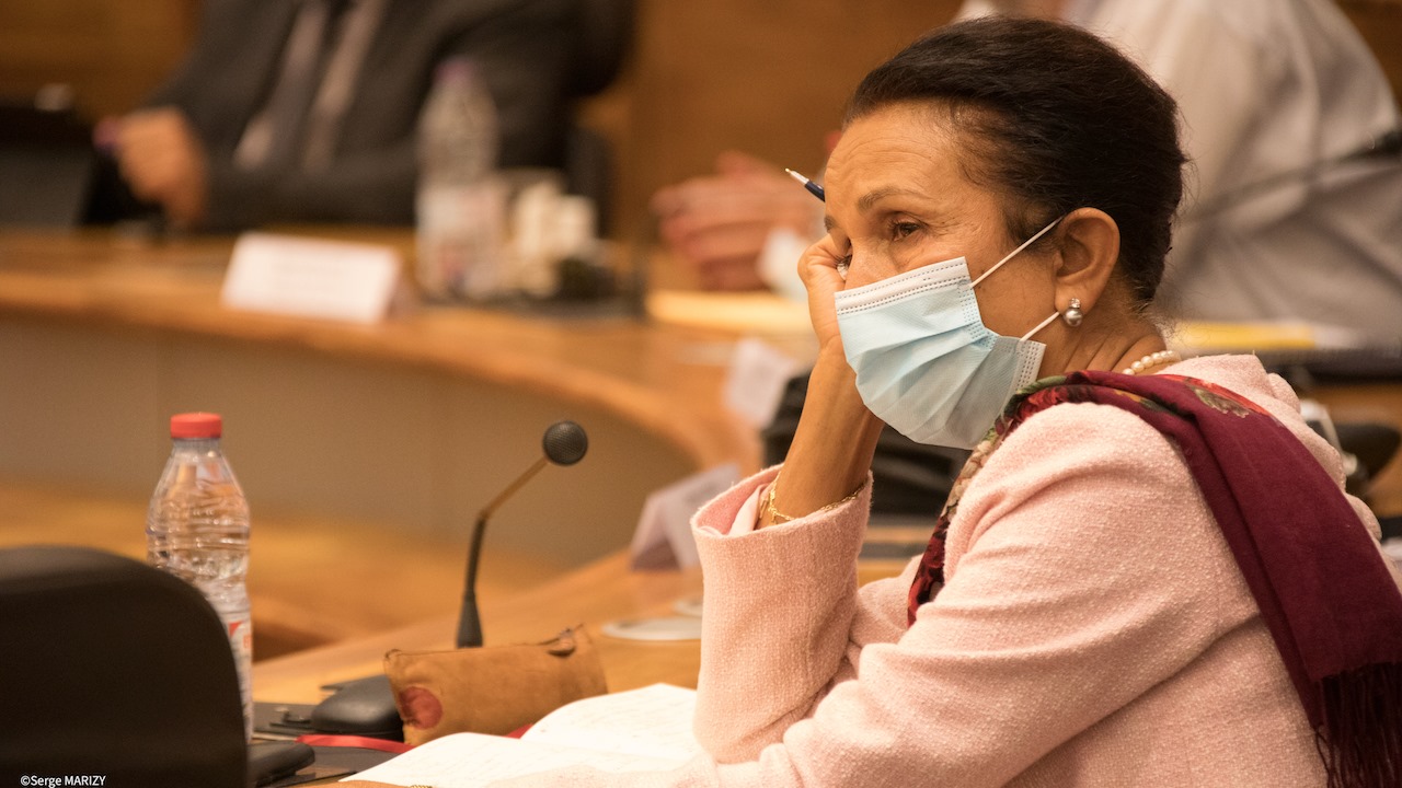 Photos - Gestion de la crise sanitaire : Les maires de La Réunion rencontrent Sébastien Lecornu