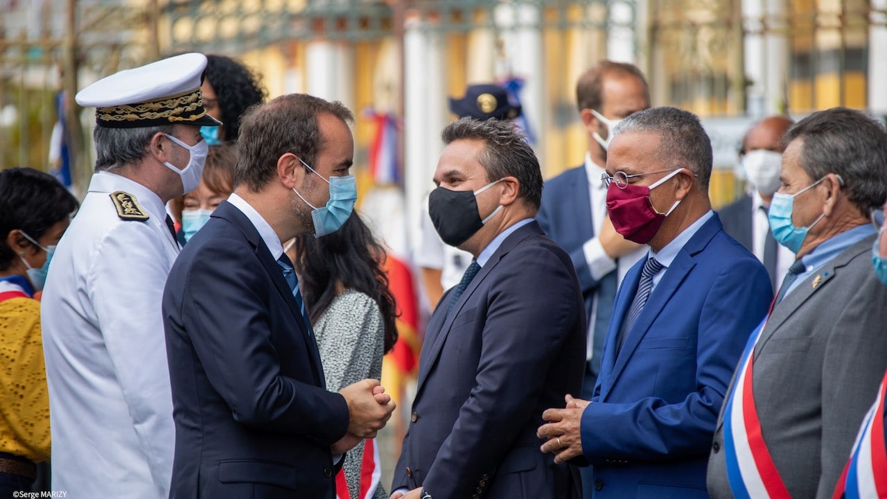 Retour en images sur la première journée de visite de Sébastien Lecornu
