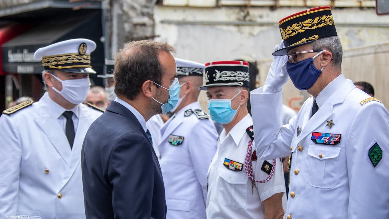 Retour en images sur la première journée de visite de Sébastien Lecornu