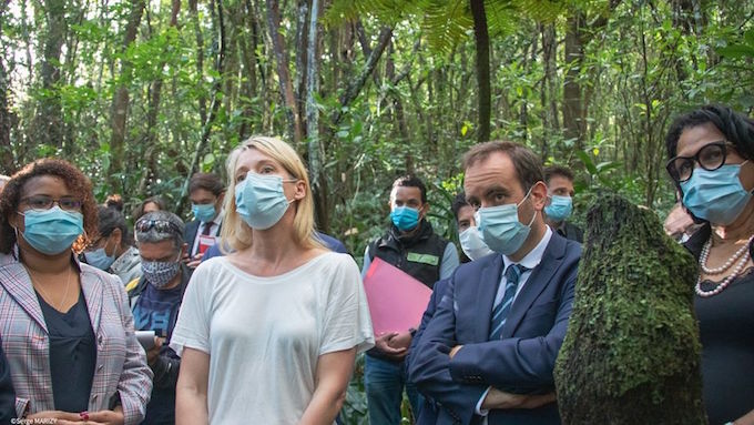 Vidéo - Pour le ministre Lecornu, la préservation de la biodiversité est bonne pour le tourisme réunionnais