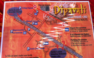 A la découverte du Dipavali au parc du Colosse