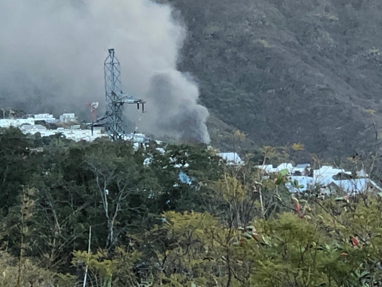 Incendie dans une case à Bellepierre