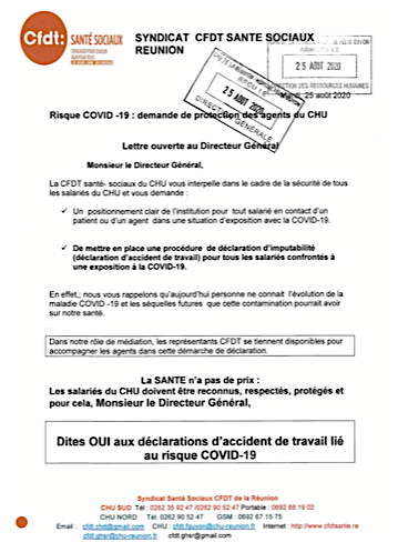 La CFDT demande
