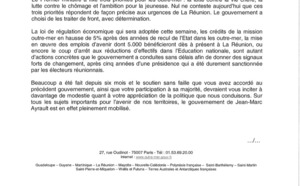 Victorin Lurel envoie une lettre très ironique à Didier Robert