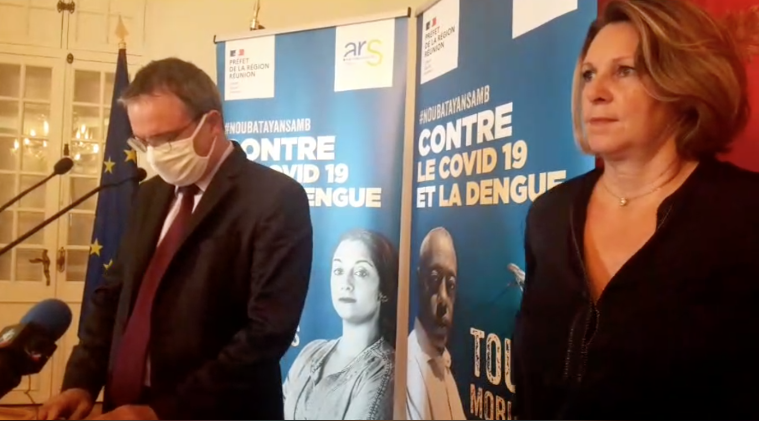LIVE VIDEO - Le préfet et l'ARS font le point sur l'épidémie de COVID