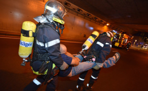 Retour en images sur l'exercice de sécurité à la tranchée couverte à St Denis