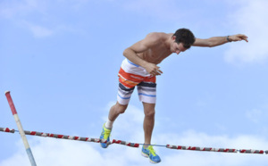 Démo de saut à la perche de Lavillenie : Retour en images