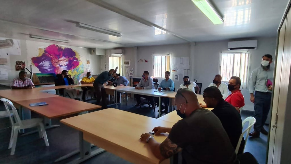 Les transporteurs reçus au bureau du groupement NRL