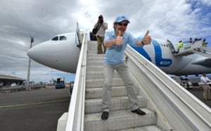 150 enfants survolent l'île avec XL Airways : Retour en images