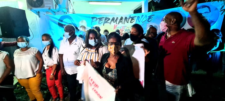 Vidéo - Karine Lebon succède à son mentor Huguette Bello