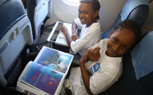 Association 1000 sourires: 85 marmailles touchent le ciel avec XL Airways