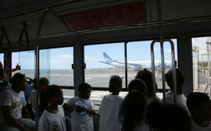 Association 1000 sourires: 85 marmailles touchent le ciel avec XL Airways