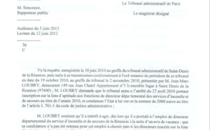 Le colonel Vandebeulque ne peut juridiquement plus diriger le SDIS Réunion...