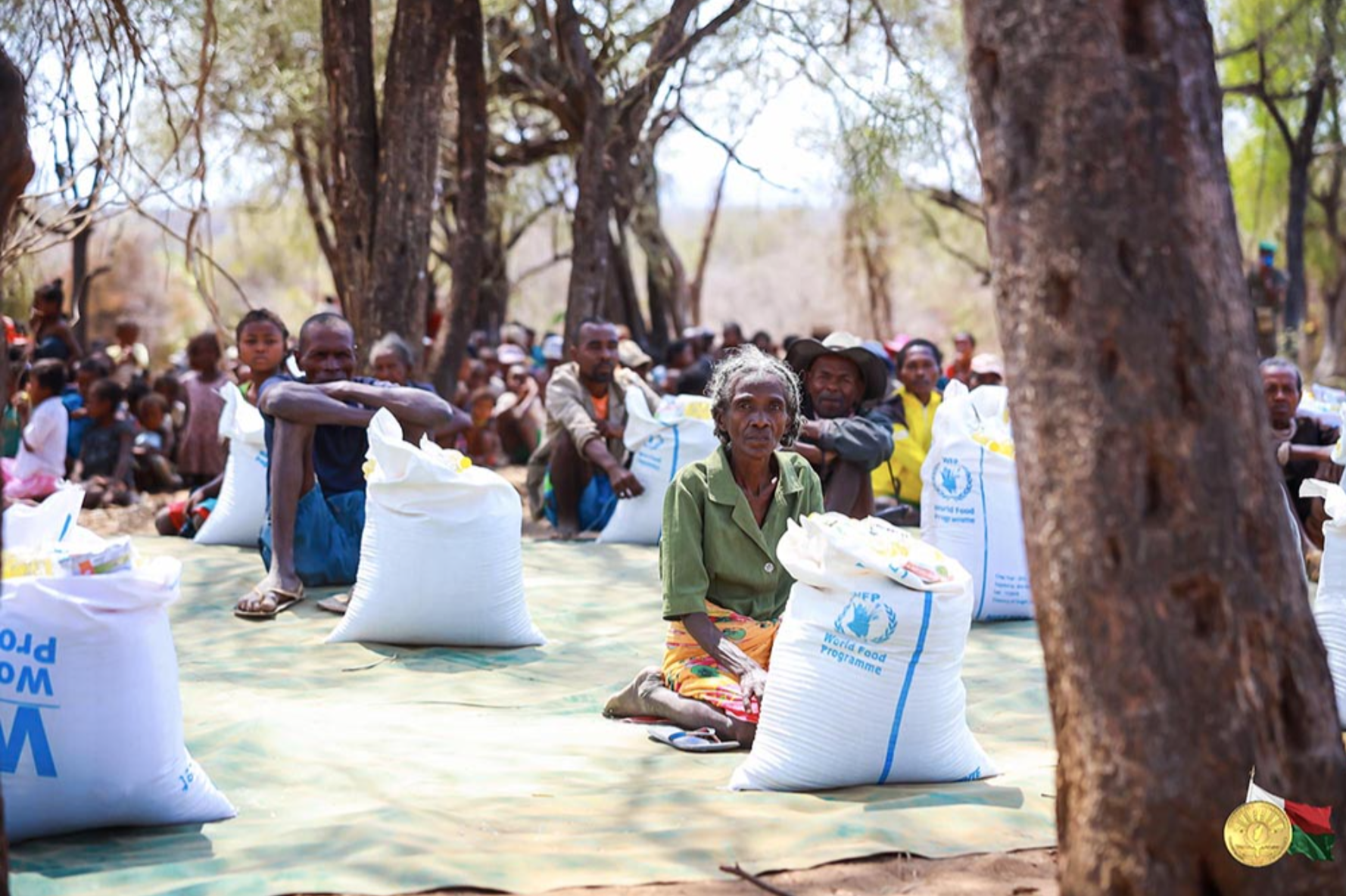 Andry Rajoelina au chevet des habitants victimes de malnutrition dans le sud de Madagascar