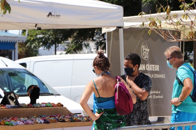 Premier micromarché artisanal éphémère à Saint-Gilles-les-Bains