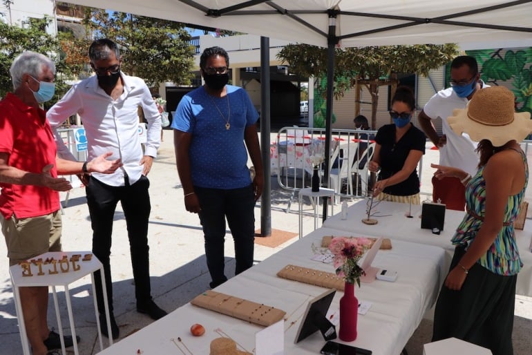 Premier micromarché artisanal éphémère à Saint-Gilles-les-Bains